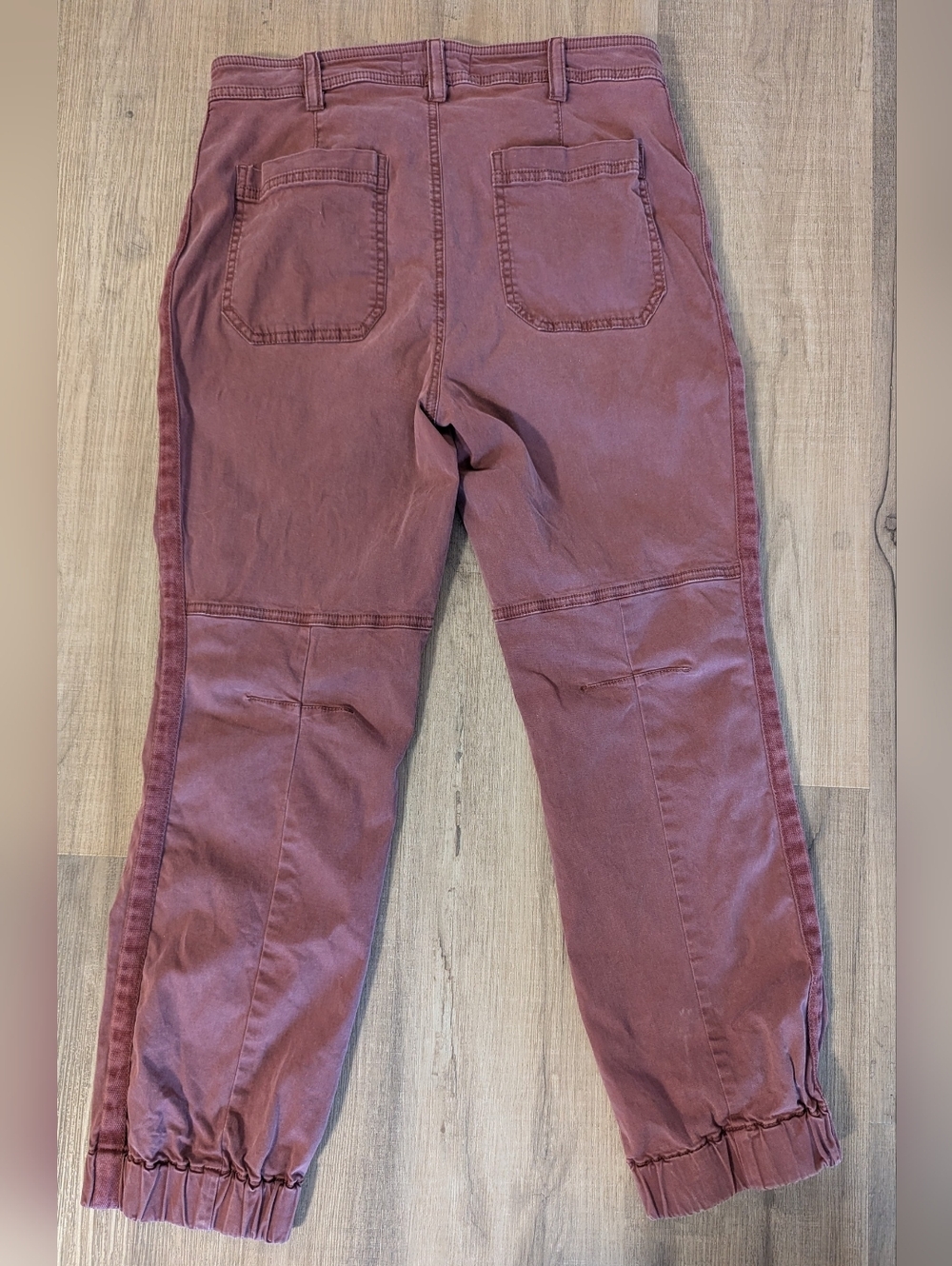 Anthropologie Tencel Blend Cropped Joggers Soft Utility Pants - Picture 6 of 11